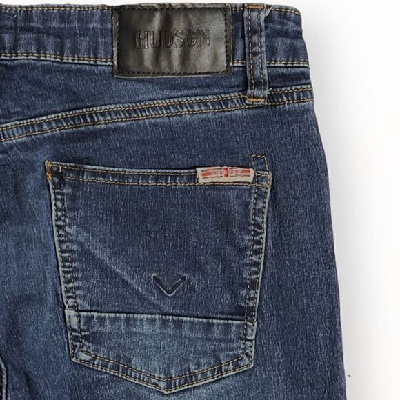 Hudson Mid Rise Straight Leg Ankle Jeans Girls Sz 14 - Picture 1 of 8